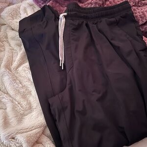 All in Motion Men's Black Joggers with Drawstring